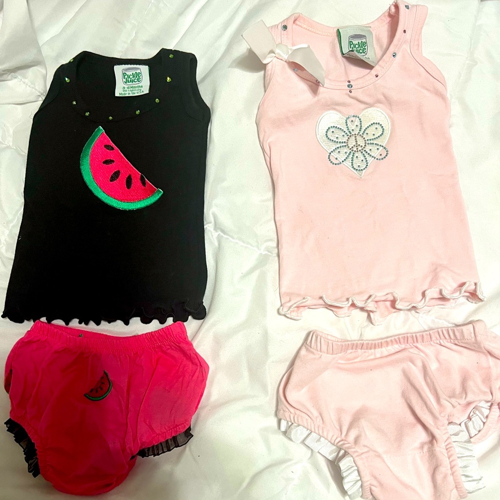 Two adorable boutique matching sets!